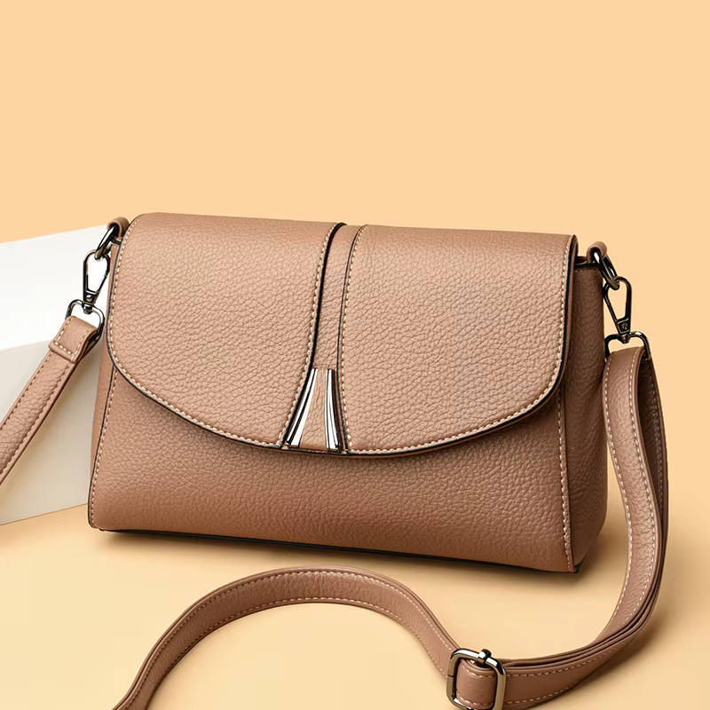 High Quality Soft Leather Women's Shoulder Shopping Bag Messenger Bag High Quality Women's Tote Bag