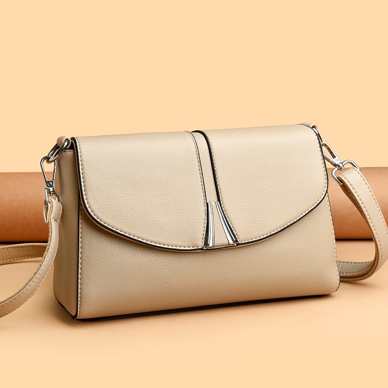 High Quality Soft Leather Women's Shoulder Shopping Bag Messenger Bag High Quality Women's Tote Bag