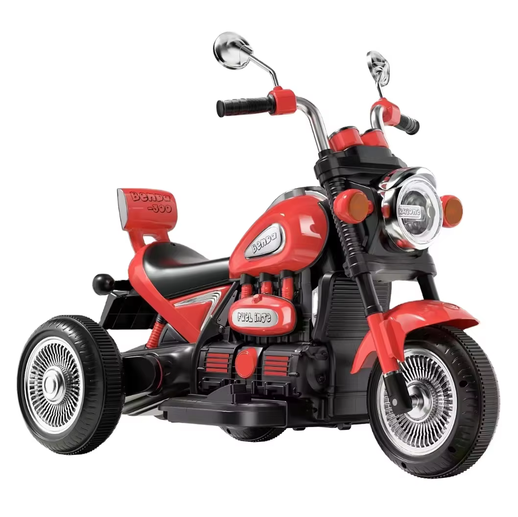 Unisex 3-Wheel Electric Ride-on Car Battery Operated for Kids 3-8 Years Popular Style Small Plastic Wheels Fashionable All