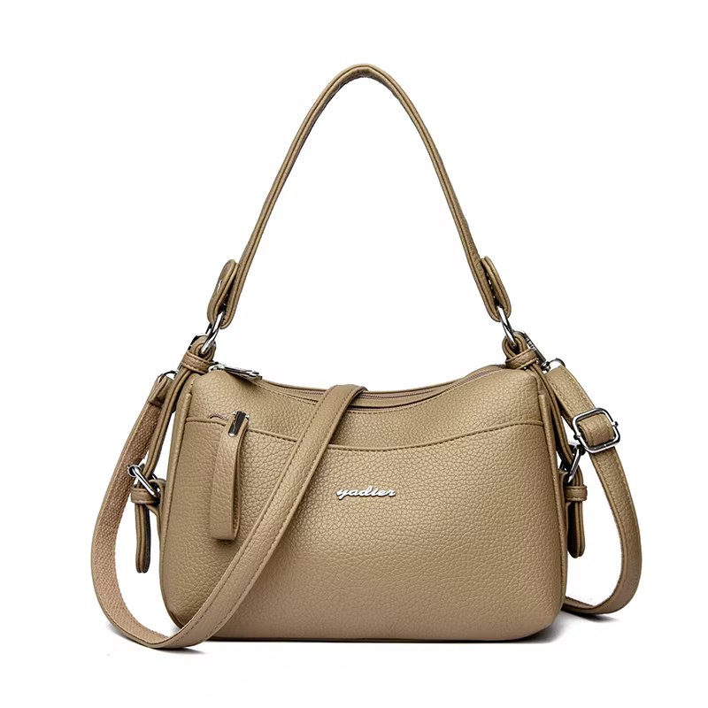 Premium Large Leather Ladies Women's Tote Bag Big Purse Set Shoulder Crossbody Bag Women's Hand Bag