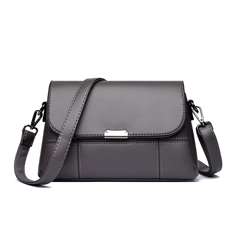 Bag Women 2026 New Mom Bag Versatile Fashion Multi Layer Large Capacity Single Shoulder Crossbody Bag