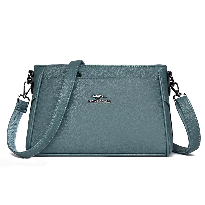 New High Quality Pu Leather Ladies Messenger Bag Designer Handbags Luxury Shoulder Crossbody Bags for Women